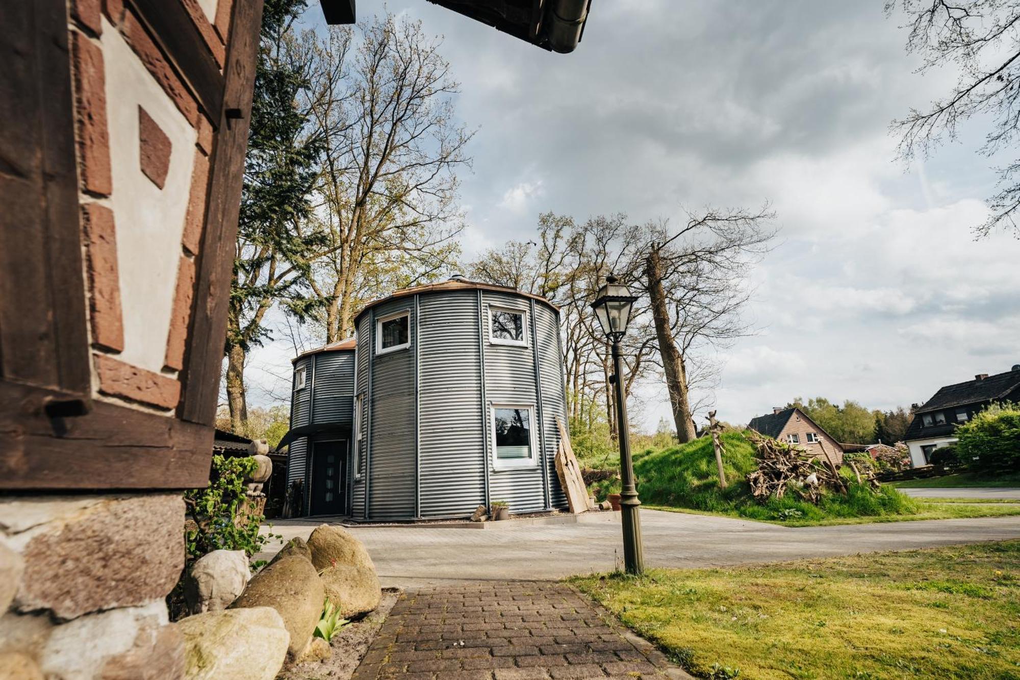 Ferienhaus Getreidesilo Schneverdingen Dış mekan fotoğraf